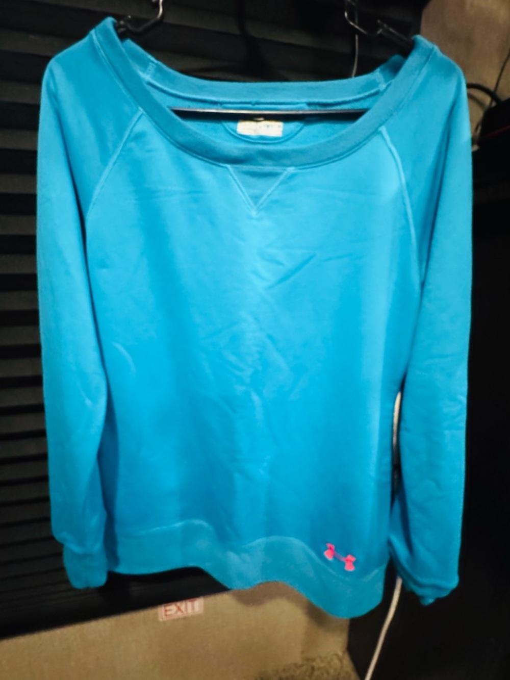 Under Armour Women's Bright Teal Pullover Sweatshirt